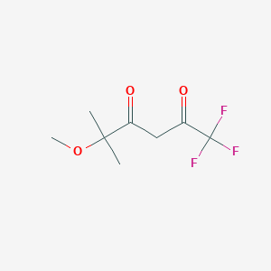 1,1,1-trifluoro-5-methoxy-5-methylhexane-2,4-dione CAS 146195-65-5