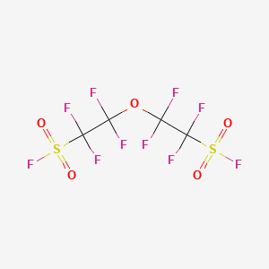 1,1,2,2-tetrafluoro-2-(1,1,2,2-tetrafluoro-2-fluorosulfonylethoxy)ethanesulfonyl fluoride CAS 146829-79-0