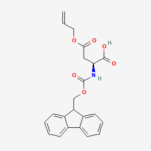 (2S)-2-(9H-fluoren-9-ylmethoxycarbonylamino)-4-oxo-4-prop-2-enoxybutanoic acid CAS 146982-24-3
