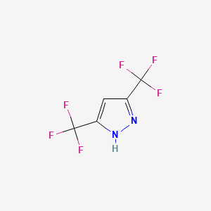 3,5-bis(trifluoromethyl)-1H-pyrazole CAS 14704-41-7