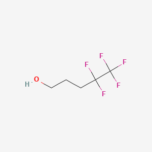 4,4,5,5,5-pentafluoropentan-1-ol CAS 148043-73-6