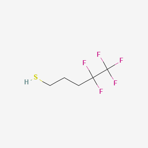 4,4,5,5,5-pentafluoropentane-1-thiol CAS 148757-88-4