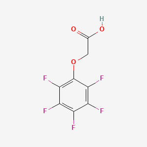 2-(2,3,4,5,6-pentafluorophenoxy)acetic acid CAS 14892-14-9