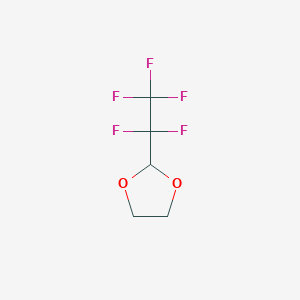 2-(1,1,2,2,2-pentafluoroethyl)-1,3-dioxolane CAS 150624-30-9