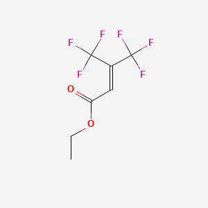 ethyl 4,4,4-trifluoro-3-(trifluoromethyl)but-2-enoate CAS 1513-60-6