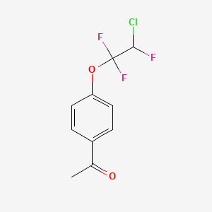 1-[4-(2-chloro-1,1,2-trifluoroethoxy)phenyl]ethanone CAS 1536-63-6