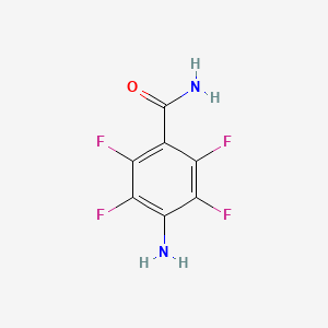 4-amino-2,3,5,6-tetrafluorobenzamide CAS 1548-74-9