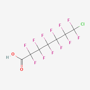 7-chloro-2,2,3,3,4,4,5,5,6,6,7,7-dodecafluoroheptanoic acid CAS 1550-24-9