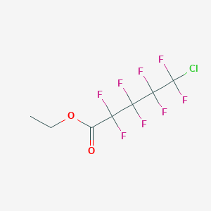 ethyl 5-chloro-2,2,3,3,4,4,5,5-octafluoropentanoate CAS 1555-27-7