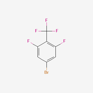 5-bromo-1,3-difluoro-2-(trifluoromethyl)benzene CAS 156243-64-0