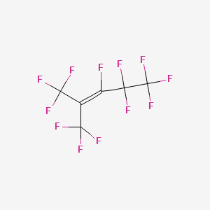 1,1,1,3,4,4,5,5,5-nonafluoro-2-(trifluoromethyl)pent-2-ene CAS 1584-03-8