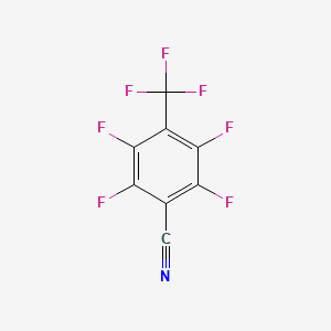 2,3,5,6-tetrafluoro-4-(trifluoromethyl)benzonitrile CAS 15895-68-8