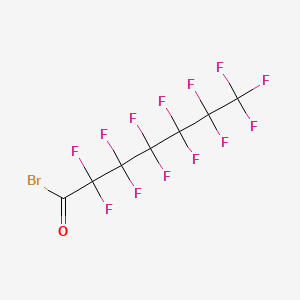 2,2,3,3,4,4,5,5,6,6,7,7,7-tridecafluoroheptanoyl bromide CAS 159623-34-4