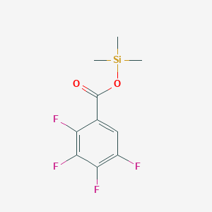 trimethylsilyl 2,3,4,5-tetrafluorobenzoate CAS 1616373-58-0