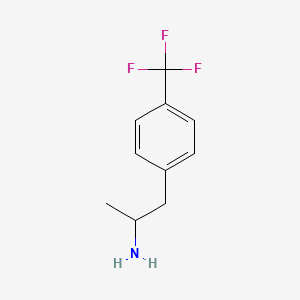 1-[4-(trifluoromethyl)phenyl]propan-2-amine CAS 1626-74-0
