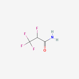 2,3,3,3-tetrafluoropropanamide CAS 1647-57-0