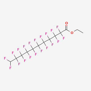 ethyl 2,2,3,3,4,4,5,5,6,6,7,7,8,8,9,9,10,10,11,11-icosafluoroundecanoate CAS 1649-56-5