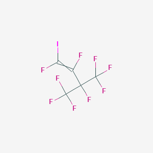 1,2,3,4,4,4-hexafluoro-1-iodo-3-(trifluoromethyl)but-1-ene CAS 167026-90-6