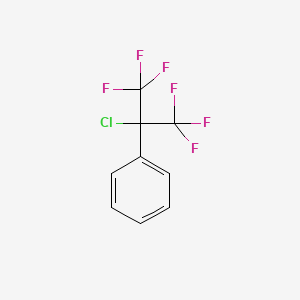 (2-chloro-1,1,1,3,3,3-hexafluoropropan-2-yl)benzene CAS 16878-50-5