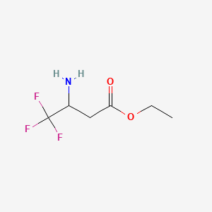 ethyl 3-amino-4,4,4-trifluorobutanoate CAS 170804-18-9