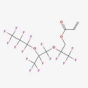 [2,3,3,3-tetrafluoro-2-[1,1,2,3,3,3-hexafluoro-2-(1,1,2,2,3,3,3-heptafluoropropoxy)propoxy]propyl] prop-2-enoate CAS 17559-01-2