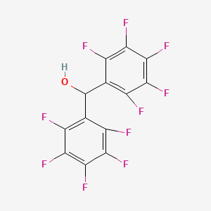 bis(2,3,4,5,6-pentafluorophenyl)methanol CAS 1766-76-3