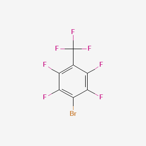 1-bromo-2,3,5,6-tetrafluoro-4-(trifluoromethyl)benzene CAS 17823-46-0