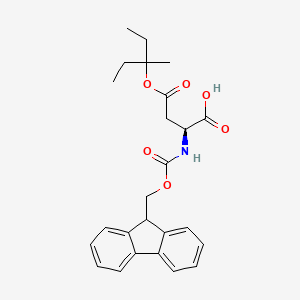 (2S)-2-(9H-fluoren-9-ylmethoxycarbonylamino)-4-(3-methylpentan-3-yloxy)-4-oxobutanoic acid CAS 180675-08-5
