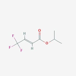 propan-2-yl (E)-4,4,4-trifluorobut-2-enoate CAS 188966-82-7