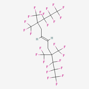 (E)-1,1,1,2,2,3,3,10,10,11,11,12,12,12-tetradecafluoro-4,4,9,9-tetrakis(trifluoromethyl)dodec-6-ene CAS 1946796-71-9