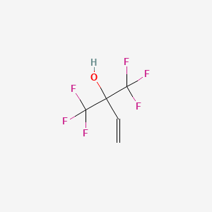 1,1,1-trifluoro-2-(trifluoromethyl)but-3-en-2-ol CAS 19701-19-0