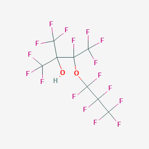 1,1,1,3,4,4,4-heptafluoro-3-(1,1,2,2,3,3,3-heptafluoropropoxy)-2-(trifluoromethyl)butan-2-ol CAS 1980008-22-7