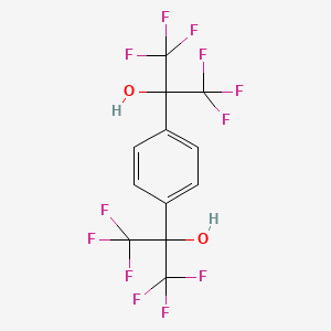 1,1,1,3,3,3-hexafluoro-2-[4-(1,1,1,3,3,3-hexafluoro-2-hydroxypropan-2-yl)phenyl]propan-2-ol CAS 1992-15-0