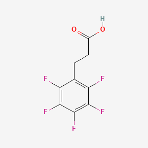 3-(2,3,4,5,6-pentafluorophenyl)propanoic acid CAS 2002-92-8