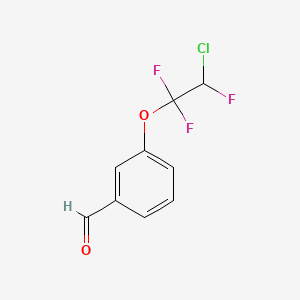 3-(2-chloro-1,1,2-trifluoroethoxy)benzaldehyde CAS 2003-15-8