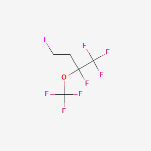 1,1,1,2-tetrafluoro-4-iodo-2-(trifluoromethoxy)butane CAS 200501-96-8