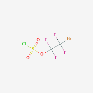 1-bromo-2-chlorosulfonyloxy-1,1,2,2-tetrafluoroethane CAS 2030241-43-9
