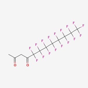 5,5,6,6,7,7,8,8,9,9,10,10,11,11,12,12,12-heptadecafluorododecane-2,4-dione CAS 203201-14-3