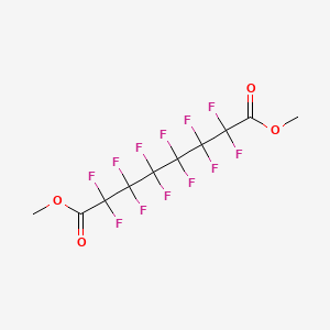 dimethyl 2,2,3,3,4,4,5,5,6,6,7,7-dodecafluorooctanedioate CAS 2062-20-6