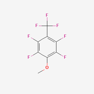 1,2,4,5-tetrafluoro-3-methoxy-6-(trifluoromethyl)benzene CAS 20867-94-1
