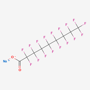 sodium 2,2,3,3,4,4,5,5,6,6,7,7,8,8,9,9,9-heptadecafluorononanoate CAS 21049-39-8