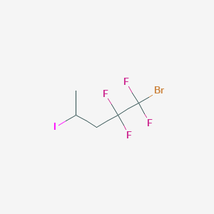 1-bromo-1,1,2,2-tetrafluoro-4-iodopentane CAS 2149590-68-9