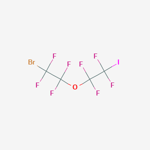 1-bromo-1,1,2,2-tetrafluoro-2-(1,1,2,2-tetrafluoro-2-iodoethoxy)ethane CAS 2149602-18-4