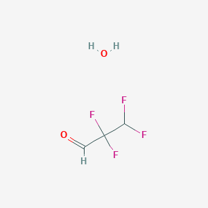 2,2,3,3-tetrafluoropropanal;hydrate CAS 215858-32-5