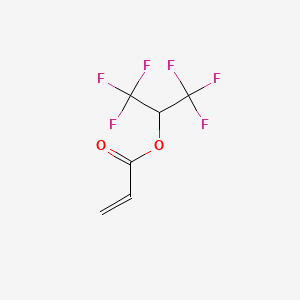 1,1,1,3,3,3-hexafluoropropan-2-yl prop-2-enoate CAS 2160-89-6