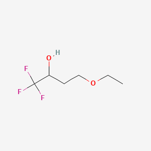 4-ethoxy-1,1,1-trifluorobutan-2-ol CAS 219777-03-4