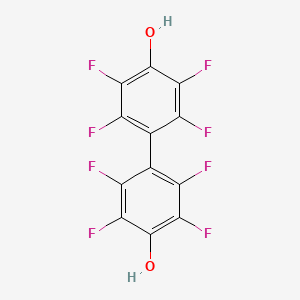 2,3,5,6-tetrafluoro-4-(2,3,5,6-tetrafluoro-4-hydroxyphenyl)phenol CAS 2200-70-6