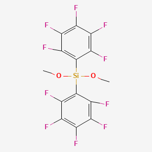 dimethoxy-bis(2,3,4,5,6-pentafluorophenyl)silane CAS 223668-68-6