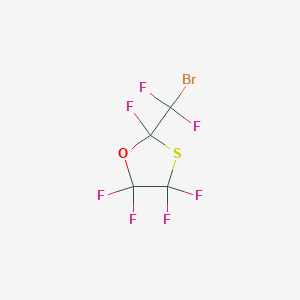 2-[bromo(difluoro)methyl]-2,4,4,5,5-pentafluoro-1,3-oxathiolane CAS 2244085-08-1