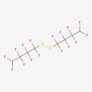 1,1,2,2,3,3,4,4-octafluoro-1-(1,1,2,2,3,3,4,4-octafluorobutyldisulfanyl)butane CAS 2244085-50-3